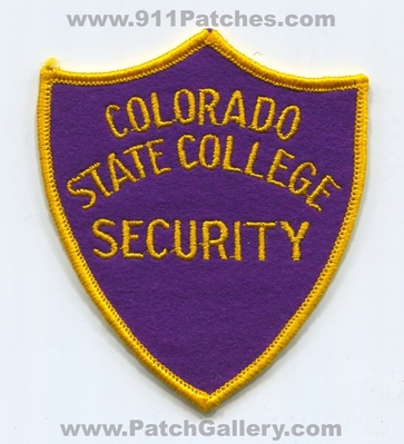 Colorado State College Security Patch (Colorado)
Scan By: PatchGallery.com
Keywords: university csu school police