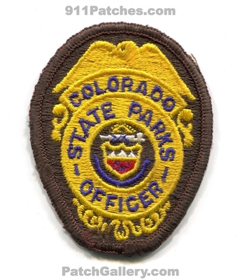 Colorado State Parks Officer Patch (Colorado)
Scan By: PatchGallery.com
Keywords: ranger
