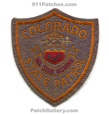 Colorado State Patrol Patch (Colorado)
Scan By: PatchGallery.com
Keywords: csp highway
