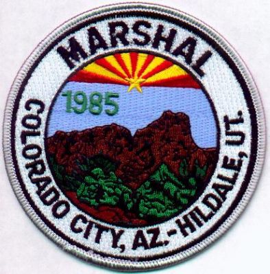 Colorado City Marshal
Thanks to EmblemAndPatchSales.com for this scan.
Keywords: arizona hildale utah