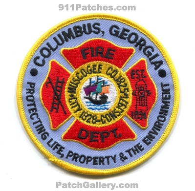 Columbus Fire Department Patch (Georgia)
Scan By: PatchGallery.com
Keywords: dept. muscogee county co. protecting life property & and the environment