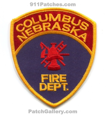 Columbus Fire Department Patch (Nebraska)
Scan By: PatchGallery.com
Keywords: dept.
