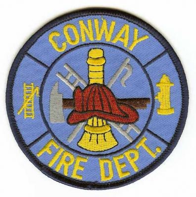 Conway Fire Dept
Thanks to PaulsFirePatches.com for this scan.
Keywords: arkansas department