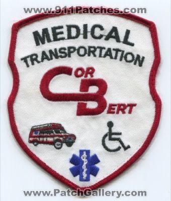 CorBert Medical Transportation (New Jersey)
Scan By: PatchGallery.com
Keywords: ems ambulance emt paramedic