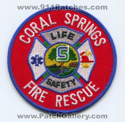 Coral Springs Fire Rescue Department Life Safety Patch (Florida)
Scan By: PatchGallery.com
Keywords: dept.