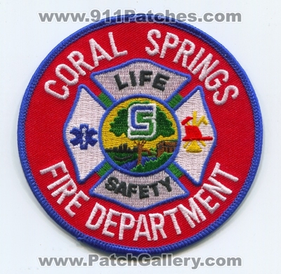 Coral Springs Fire Department Life Safety Patch (Florida)
Scan By: PatchGallery.com
Keywords: dept.