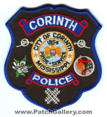 Corinth Police (Mississippi)
Scan By: PatchGallery.com
Keywords: city of