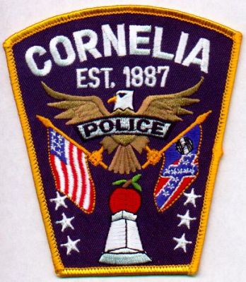 Cornelia Police
Thanks to EmblemAndPatchSales.com for this scan.
Keywords: georgia