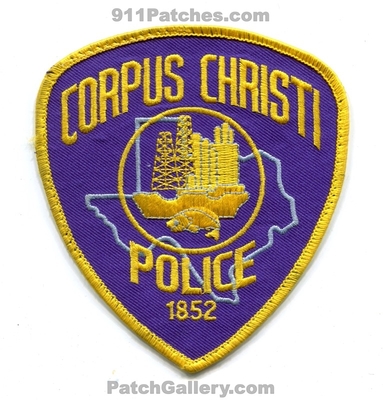 Corpus Christi Police Department Patch (Texas)
Scan By: PatchGallery.com
Keywords: dept. 1852