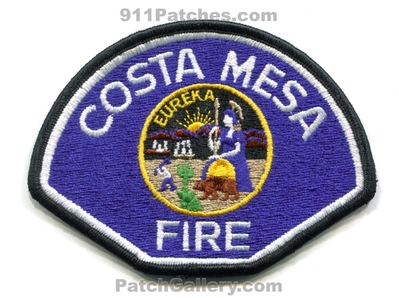 Costa Mesa Fire Department Patch (California)
Scan By: PatchGallery.com
Keywords: dept.