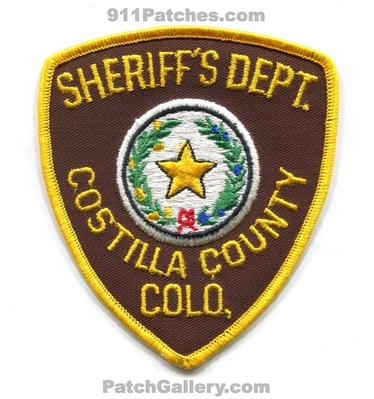 Costilla County Sheriffs Department Patch (Colorado)
Scan By: PatchGallery.com
Keywords: co. dept. office colo.
