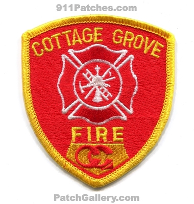 Cottage Grove Fire Department Patch (Minnesota)
Scan By: PatchGallery.com
Keywords: dept.