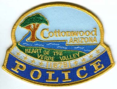 Cottonwood Police (Arizona)
Scan By: PatchGallery.com
