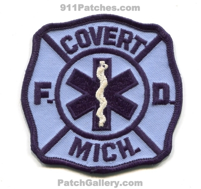Covert Fire Department EMS Patch (Michigan)
Scan By: PatchGallery.com
Keywords: dept. f.d. fd ambulance