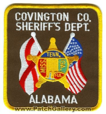 Covington County Sheriff's Department (Alabama)
Scan By: PatchGallery.com
Keywords: sheriffs dept
