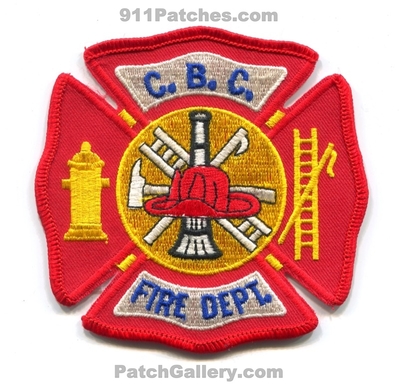 Craigsville Beaver Cottle Fire Department Patch (West Virginia)
Scan By: PatchGallery.com
Keywords: cbc c.b.c dept.