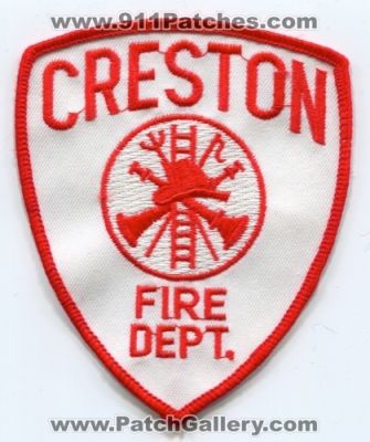 Creston Fire Department (Montana)
Scan By: PatchGallery.com
Keywords: dept.