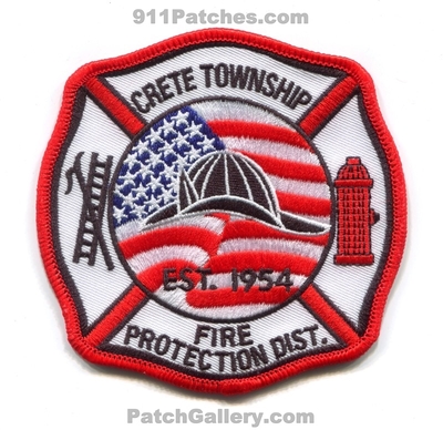 Crete Township Fire Protection District Patch (Illinois)
Scan By: PatchGallery.com
Keywords: twp. prot. dist. department dept. est. 1954
