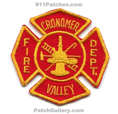 Cronomer Valley Fire Department Patch (New York)
Scan By: PatchGallery.com
Keywords: dept.