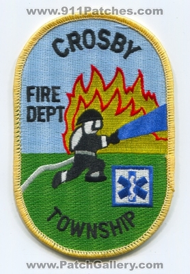 Crosby Township Fire Department Patch (Ohio)
Scan By: PatchGallery.com
Keywords: twp. dept.