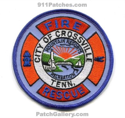 Crossville Fire Rescue Department Patch (Tennessee)
Scan By: PatchGallery.com
Keywords: city of dept. tenn. mountain resorts recreation