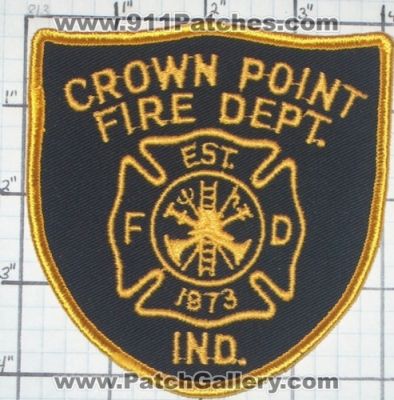 Crown Point Fire Department (Indiana)
Thanks to swmpside for this picture.
Keywords: dept. fd ind.