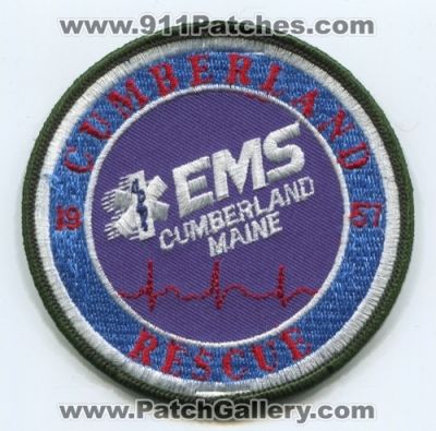 Cumberland Rescue EMS (Maine)
Scan By: PatchGallery.com
Keywords: ambulance