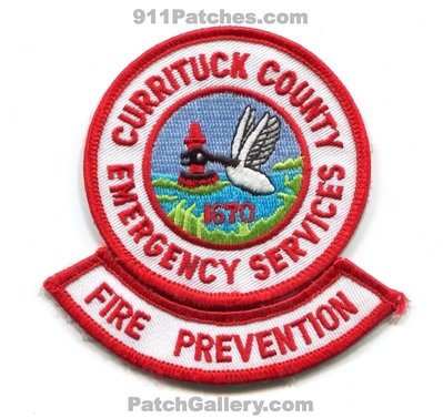 Currituck County Emergency Services Fire Prevention Patch (North Carolina)
Scan By: PatchGallery.com
Keywords: co. es 1670 department dept.