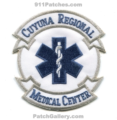 Cuyuna Regional Medical Center Ambulance EMS Patch (Minnesota)
Scan By: PatchGallery.com
Keywords: hospital emergency medical services emt paramedic