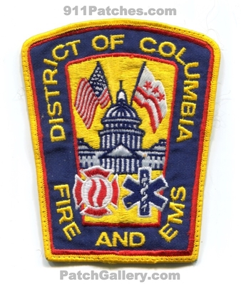 District of Columbia Fire and EMS Department DCFD Patch (Washington DC)
Scan By: PatchGallery.com
Keywords: dist. dept. d.c.f.d.