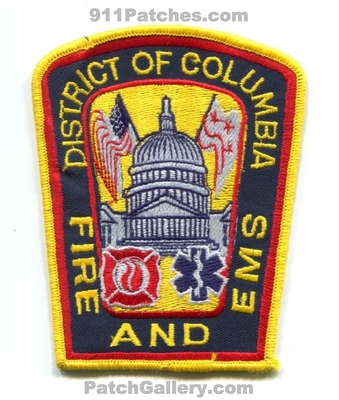 District of Columbia Fire and EMS Department DCFD Patch (Washington DC)
Scan By: PatchGallery.com
Keywords: dist. & dept. d.c.f.d.