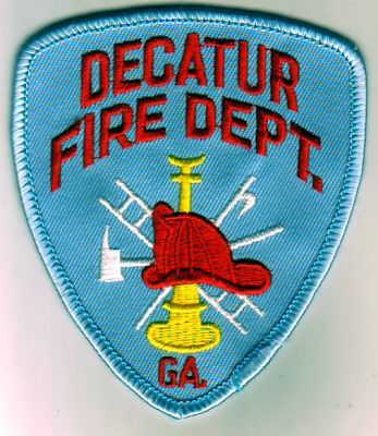 Decatur Fire Dept (Georgia)
Thanks to Dave Slade for this scan.
Keywords: department