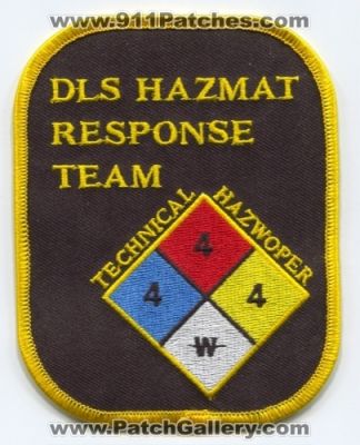 DLS Hazmat Response Team Technical Hazwoper Patch (Texas)
Scan By: PatchGallery.com
Keywords: haz-mat