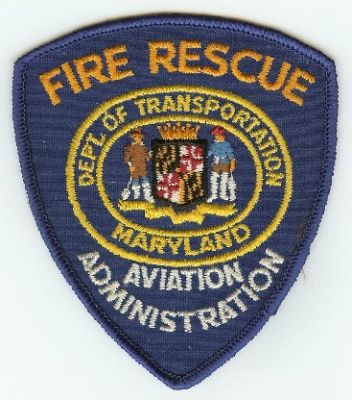 Dept of Transportation Fire Rescue Aviation Administration
Thanks to PaulsFirePatches.com for this scan.
Keywords: maryland department