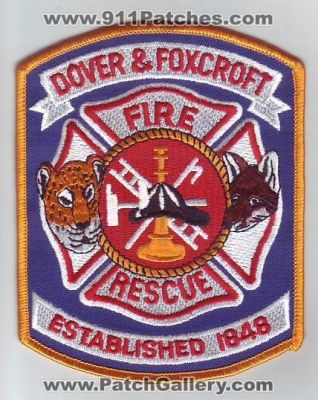 Dover and Foxcroft Fire Rescue Department (Maine)
Thanks to Dave Slade for this scan.
Keywords: dept. &