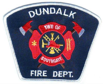 Dundalk Fire Dept (Maryland)
Thanks to Dave Slade for this scan.
Keywords: department twp township of southgate