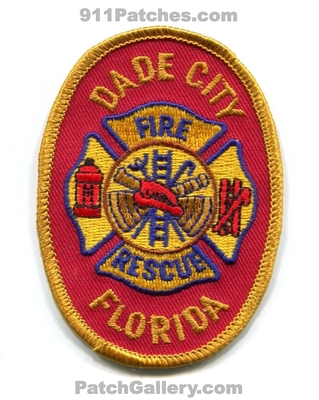 Dade City Fire Rescue Department Patch (Florida)
Scan By: PatchGallery.com
Keywords: dept.