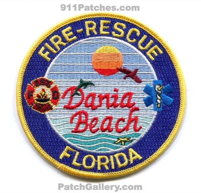 Dania Beach Fire Rescue Department Patch (Florida)
Scan By: PatchGallery.com
Keywords: dept.