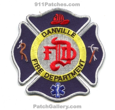 Danville Fire Department Patch (Indiana)
Scan By: PatchGallery.com
