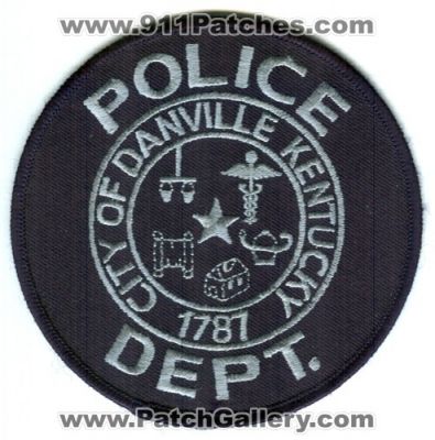 Danville Police Department (Kentucky)
Scan By: PatchGallery.com
Keywords: dept. city of