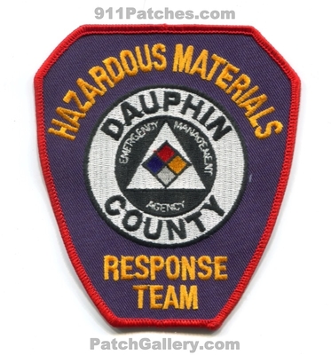 Dauphin County Emergency Management Agency EMA Hazardous Materials Response Team Patch (Pennsylvania) (Confirmed)
Scan By: PatchGallery.com
In Memory of Bernie Shaffer
Keywords: co. hazmat haz-mat hmrt fire department dept.