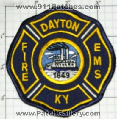 Dayton Fire EMS Department (Kentucky)
Thanks to swmpside for this picture.
Keywords: dept. ky