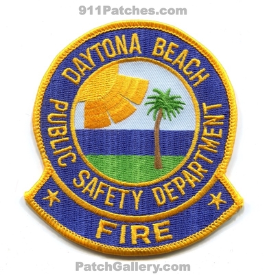 Daytona Beach Fire Department Patch (Florida)
Scan By: PatchGallery.com
Keywords: dept. public safety of dps