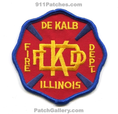 DeKalb Fire Department Patch (Illinois)
Scan By: PatchGallery.com

