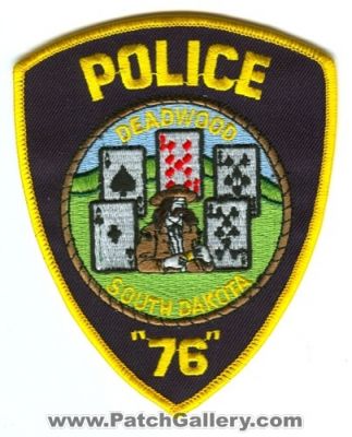Deadwood Police (South Dakota)
Scan By: PatchGallery.com
Keywords: 76