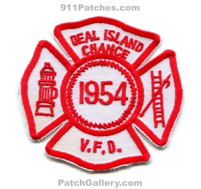 Deal Island Chance Volunteer Fire Department Patch (Maryland)
Scan By: PatchGallery.com
Keywords: vol. dept. vfd v.f.d. 1954