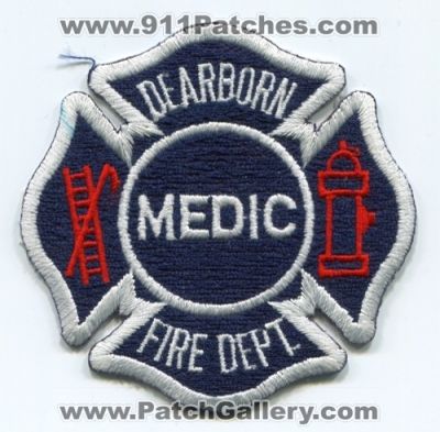 Dearborn Fire Department Medic (Michigan)
Scan By: PatchGallery.com
Keywords: dept. paramedic ems