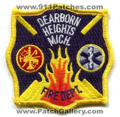 Dearborn Heights Fire Department (Michigan)
Scan By: PatchGallery.com
Keywords: dept. mich.
