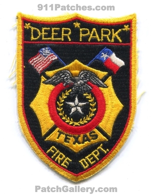Deer Park Fire Department Patch (Texas)
Scan By: PatchGallery.com
Keywords: dept.