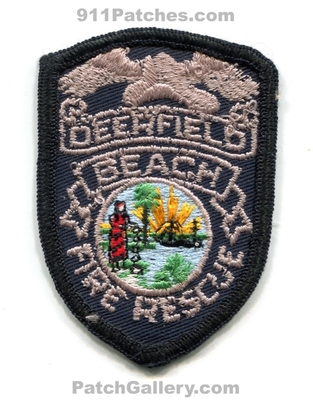 Deerfield Beach Fire Rescue Department Patch (Florida)
Scan By: PatchGallery.com
Keywords: dept.